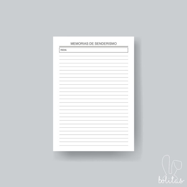 Organizador Registro de senderismo - Imagen 2